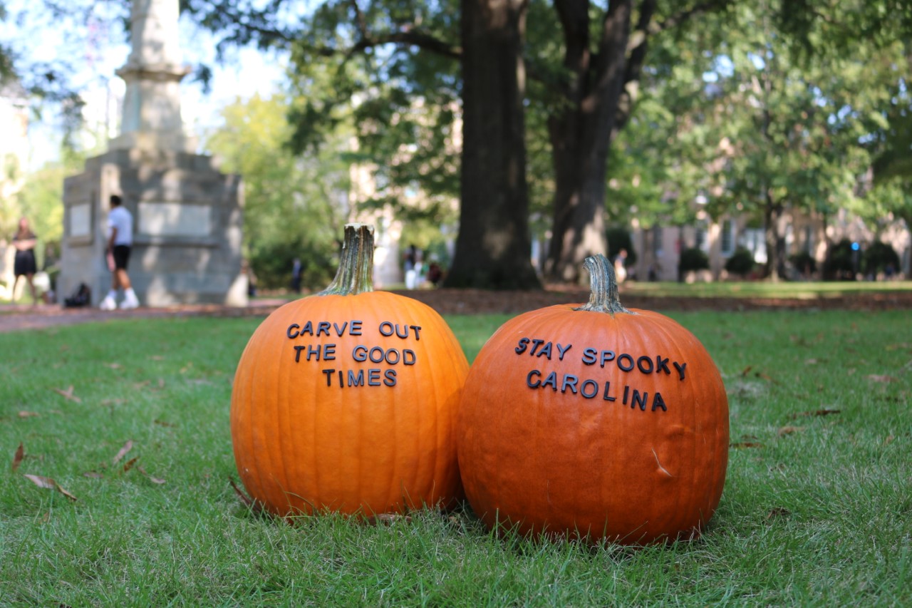 pumpkins on the Horseshoe