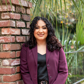 Antonia Roman stands in the Horseshoe