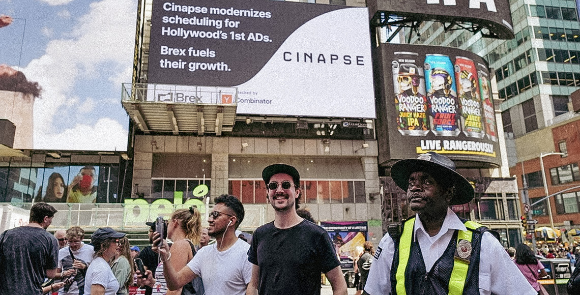 Crowd in Times Square