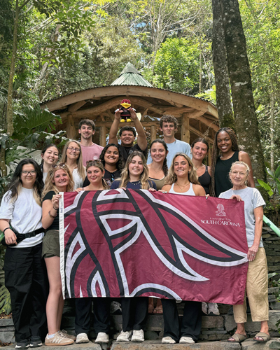 Swarnim Maid studying abroad in Costa Rica.