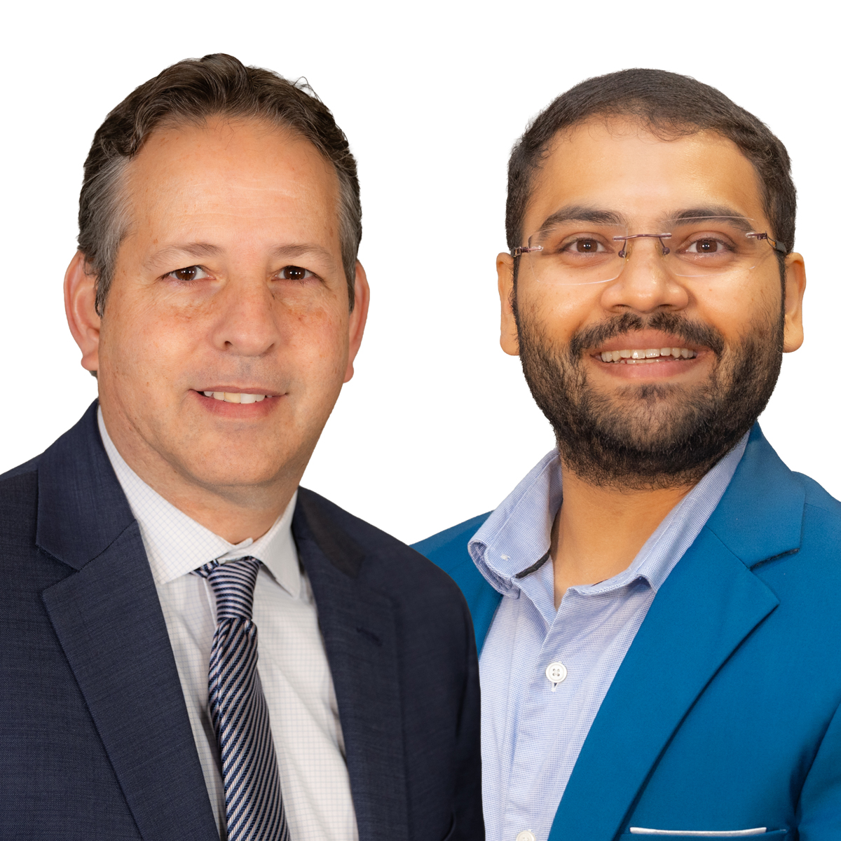 Stephen Shapiro and Susmit Gulavani headshots