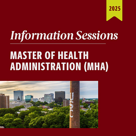 Virtual Information session flyer