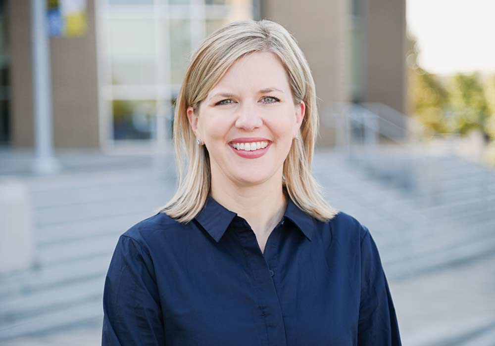 A portrait of Elizabeth Crouch